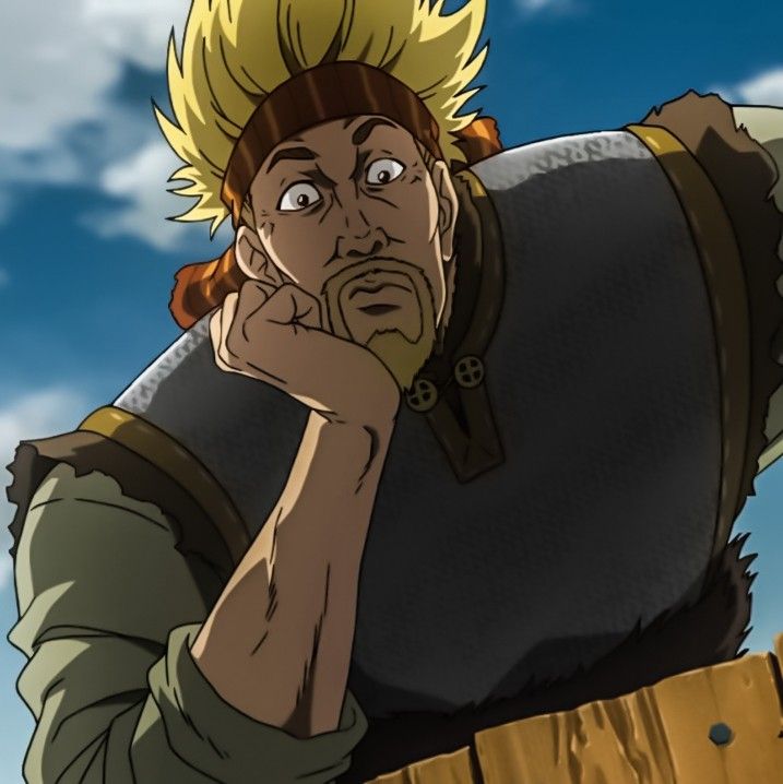 An image of Thorkell from Vinland Saga